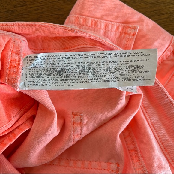 MNG by Mango Neon Orange Jeans - Picture 5 of 6